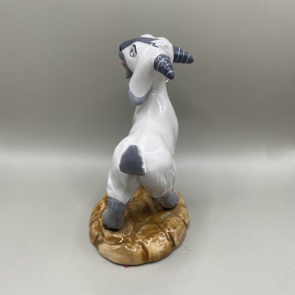 Vintage 90s Disney Hunchback of Notre Dame Djali Goat Figure Figurine Porcelain - Picture 4 of 5